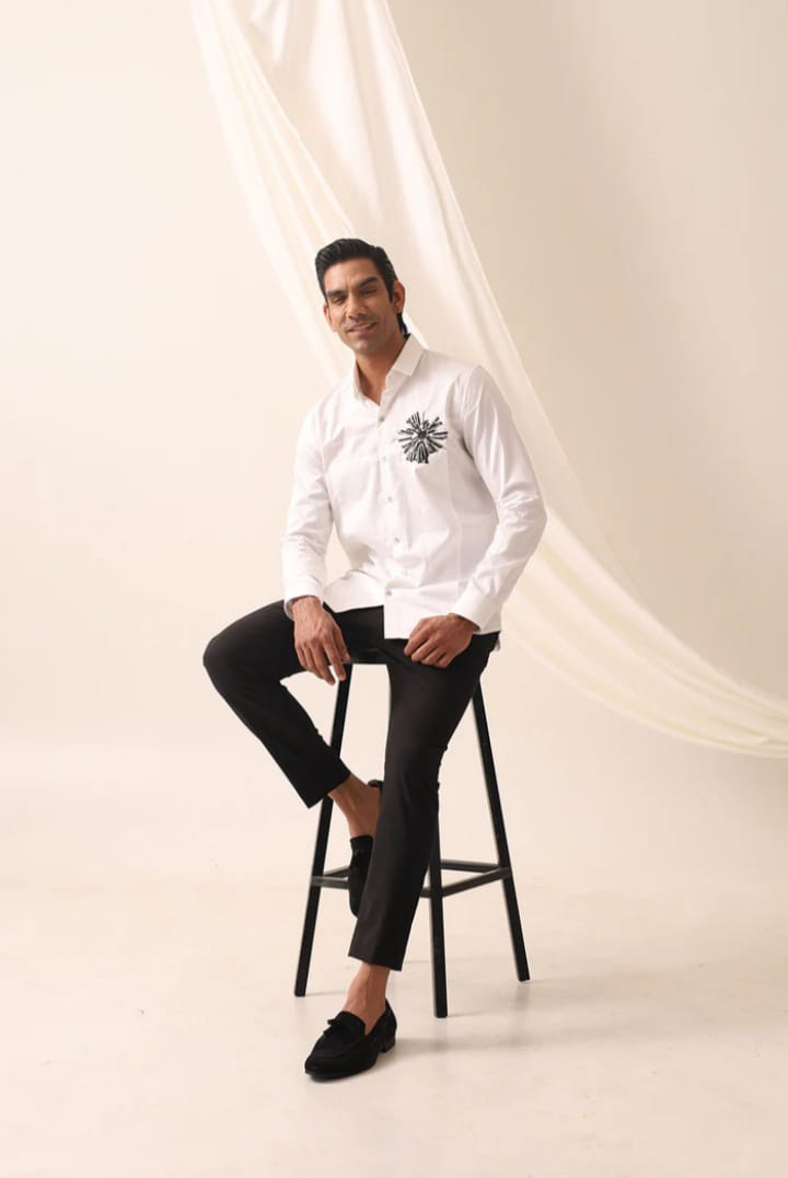 UPTOWN FUNKY 3D WHITE BOOM SHIRTS